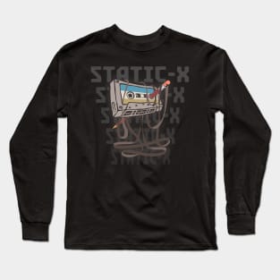 Static-X Cassette Long Sleeve T-Shirt